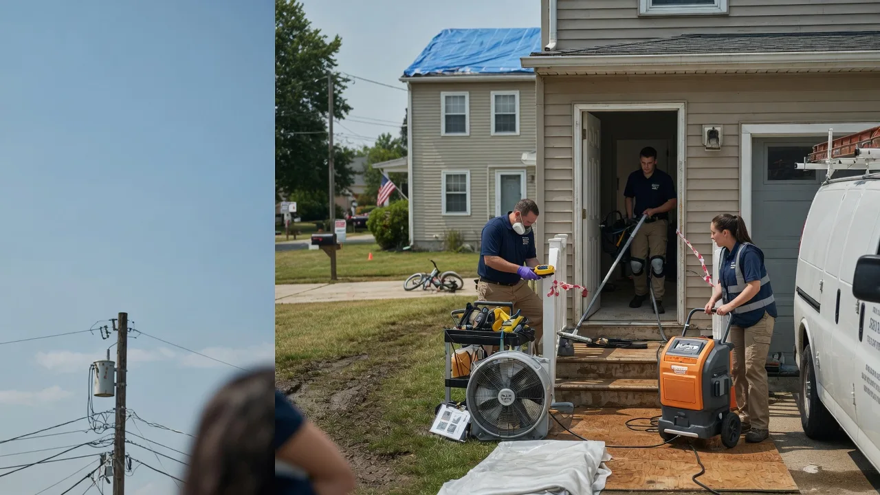 Water Damage Repair in Rush Center, KS near me